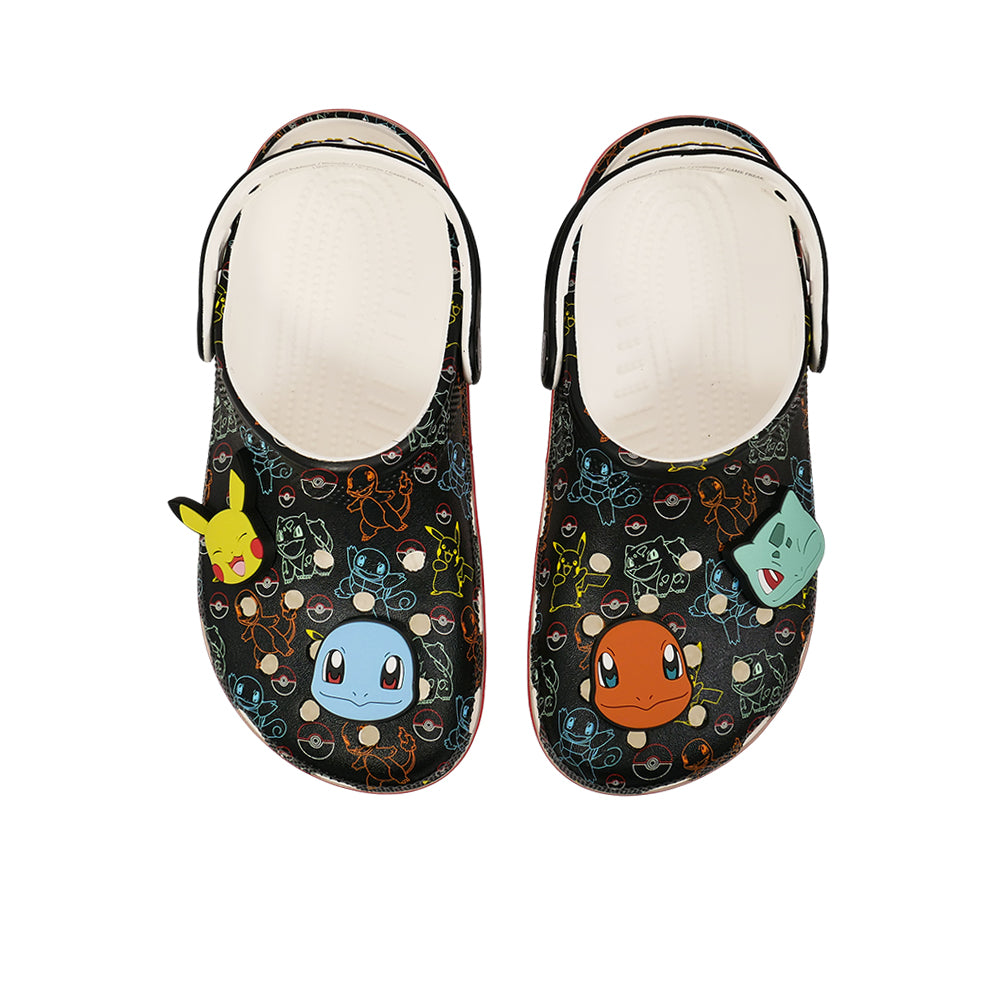CROCS Classic Pokemon Print Clog Unisex Casual Shoes