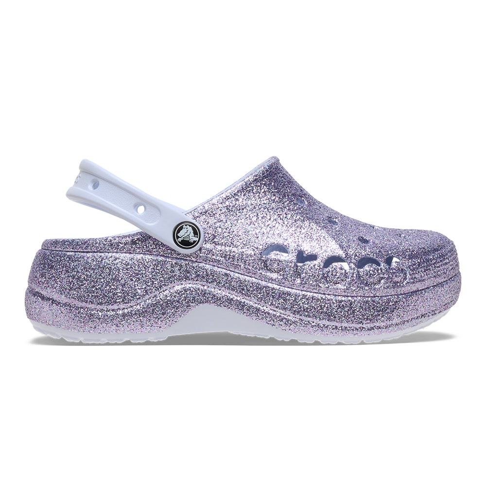 CROCS Baya Platform Glitter Clog Women's Lifestyle Shoes - Supersports Thailand