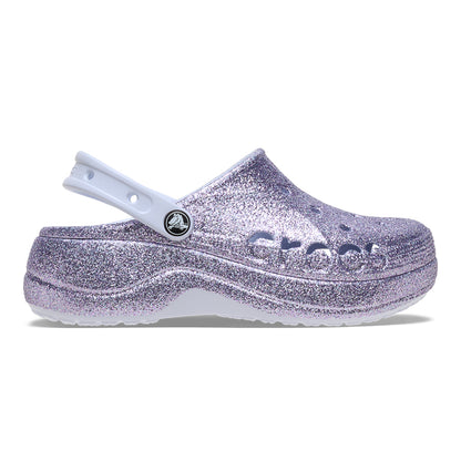 CROCS Baya Platform Glitter Clog Women's Lifestyle Shoes - Supersports Thailand