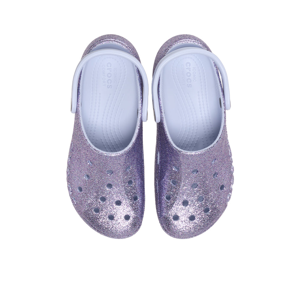 CROCS Baya Platform Glitter Clog Women's Lifestyle Shoes - Supersports Thailand