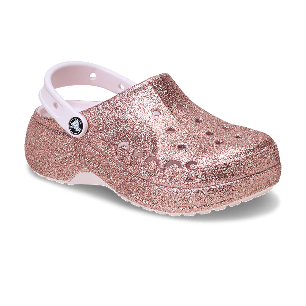 CROCS Baya Platform Glitter Clog Women's Lifestyle Shoes - Supersports Thailand