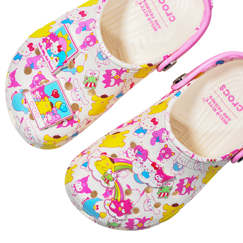 CROCS Hello Kitty and Friends Pastel Classic Clog Unisex Lifestyle Shoes - Supersports Thailand Supersports Thailand