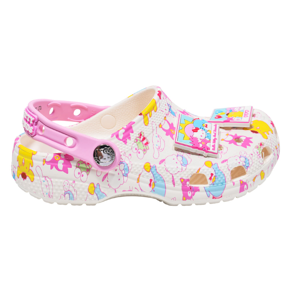 CROCS Hello Kitty and Friends Pastel Classic Clog Kids Lifestyle Shoes - Supersports Thailand