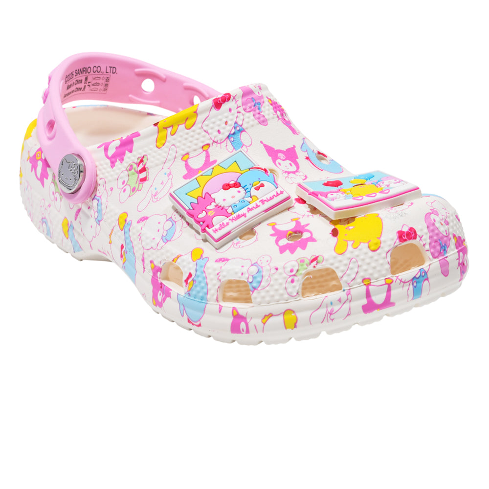 CROCS Hello Kitty and Friends Pastel Classic Clog Kids Lifestyle Shoes - Supersports Thailand