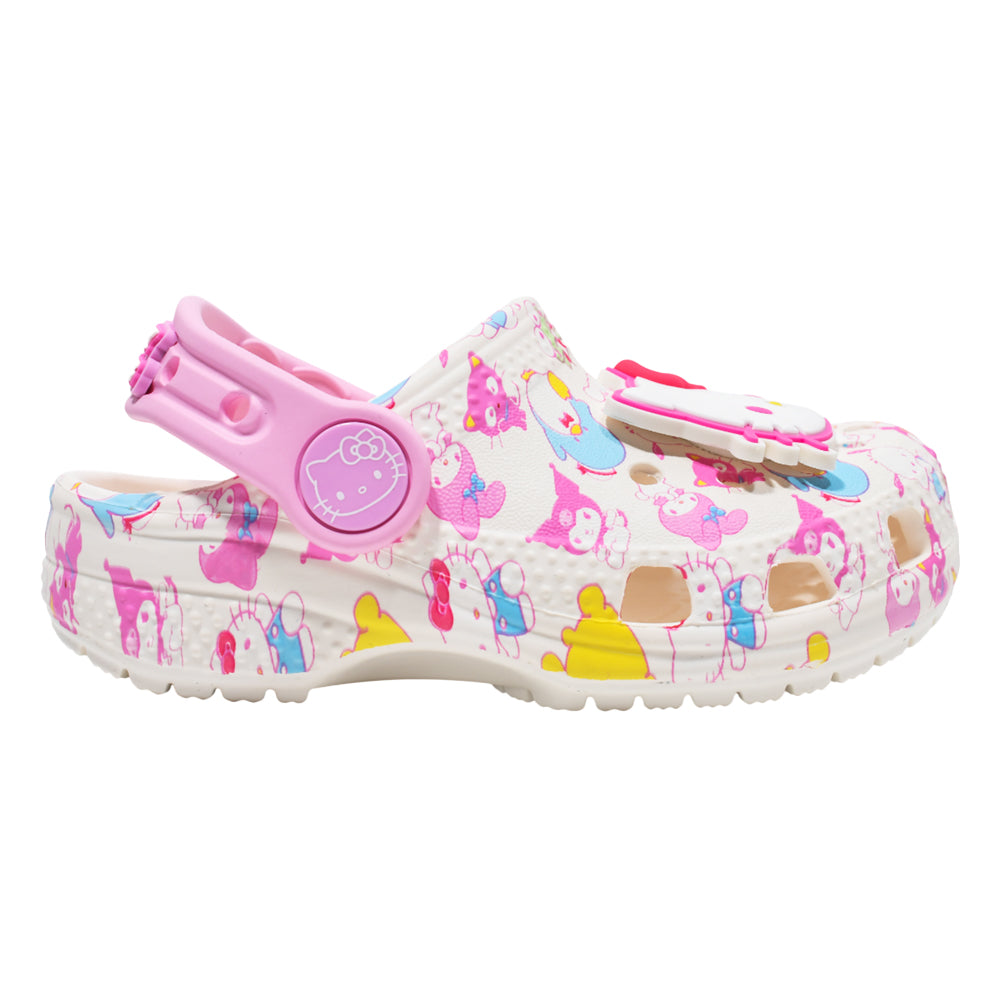 CROCS Hello Kitty and Friends Pastel Classic Clog Toddler Kids Lifestyle Shoes - Supersports Thailand