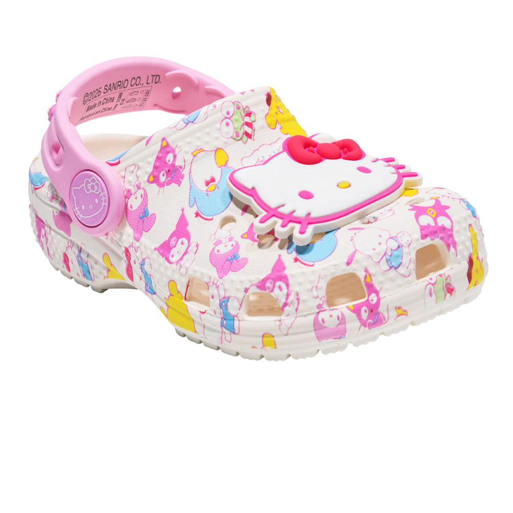 CROCS Hello Kitty and Friends Pastel Classic Clog Toddler Kids Lifestyle Shoes - Supersports Thailand Supersports Thailand