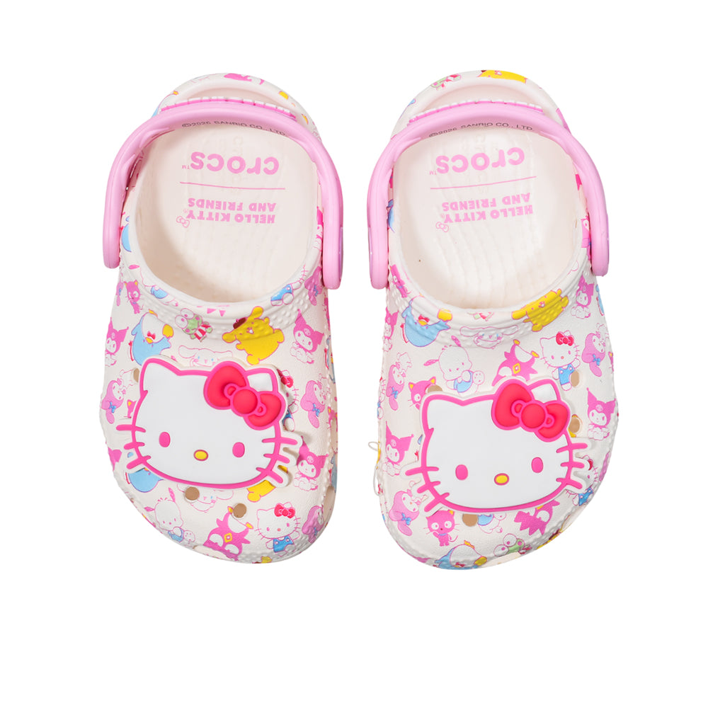 CROCS Hello Kitty and Friends Pastel Classic Clog Toddler Kids Lifestyle Shoes - Supersports Thailand Supersports Thailand