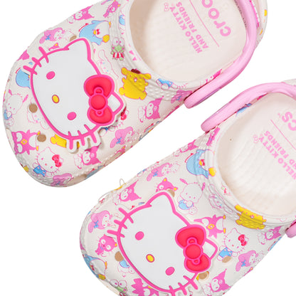 CROCS Hello Kitty and Friends Pastel Classic Clog Toddler Kids Lifestyle Shoes - Supersports Thailand