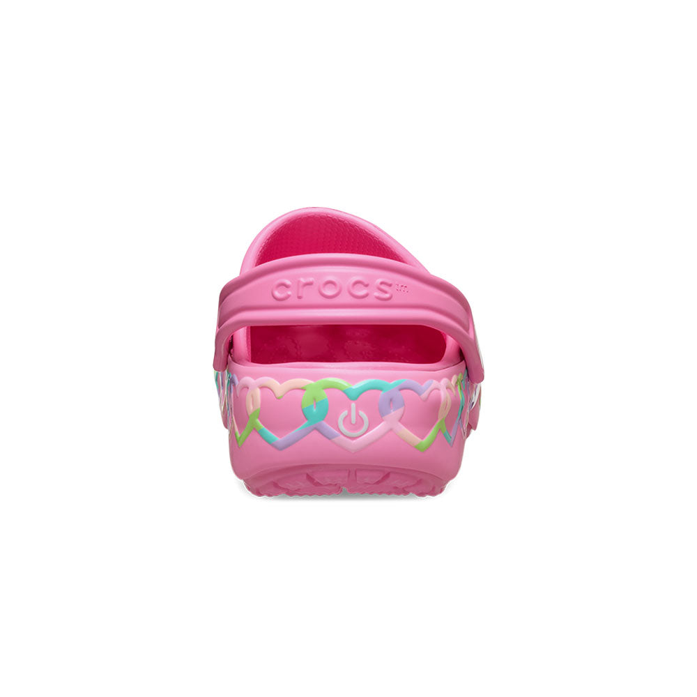 CROCS Classic Heart Lights Clog Kids Lifestyle Shoes - Supersports Thailand