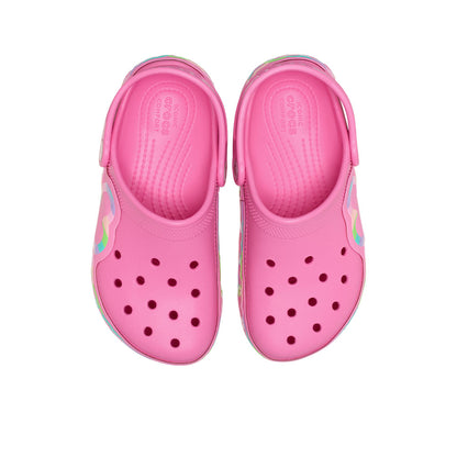 CROCS Classic Heart Lights Clog Kids Lifestyle Shoes - Supersports Thailand