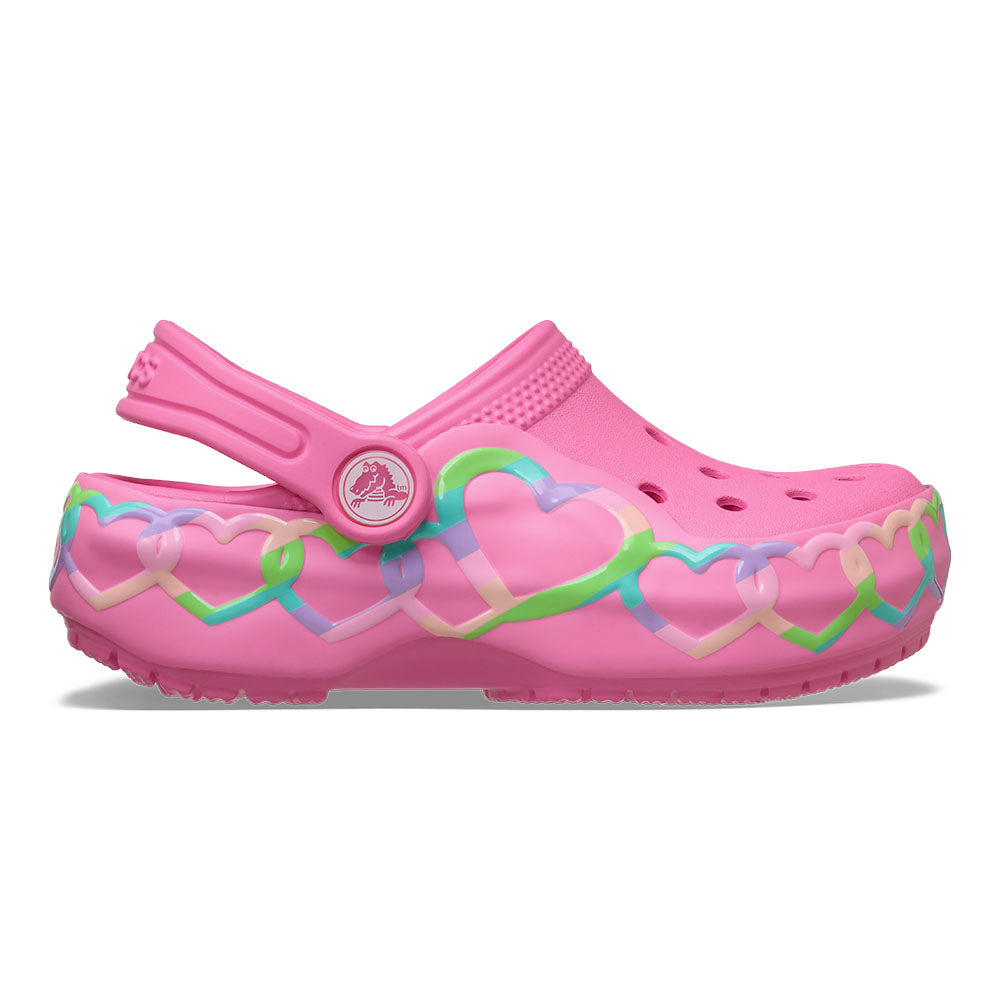 CROCS Classic Heart Lights Clog Toddler Kids Lifestyle Shoes - Supersports Thailand Supersports Thailand