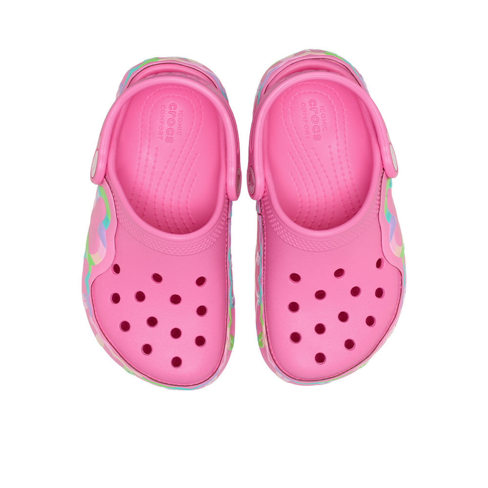 CROCS Classic Heart Lights Clog Toddler Kids Lifestyle Shoes - Supersports Thailand