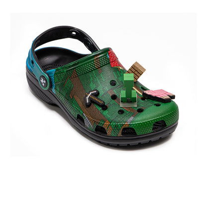 CROCS Minecraft Classic Clog Unisex Lifestyle Shoes - Supersports Thailand