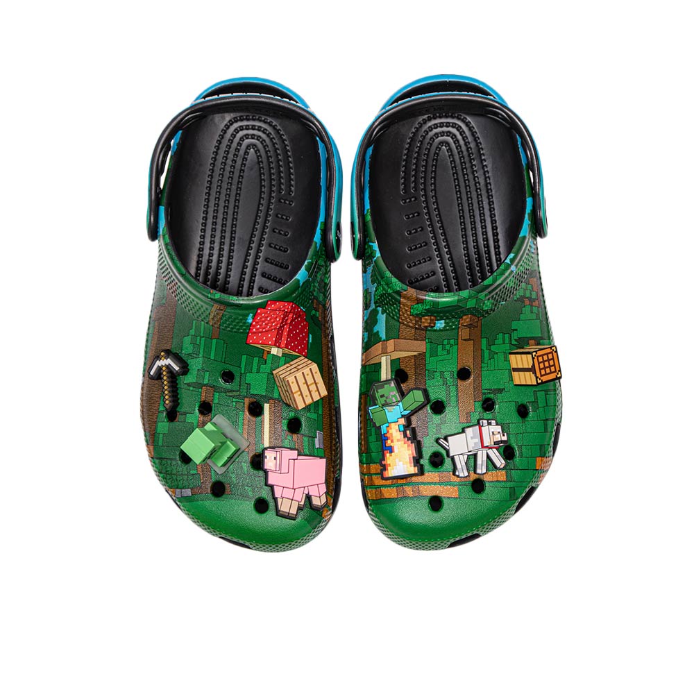 CROCS Minecraft Classic Clog รองเท้าลำลองผู้ใหญ่
