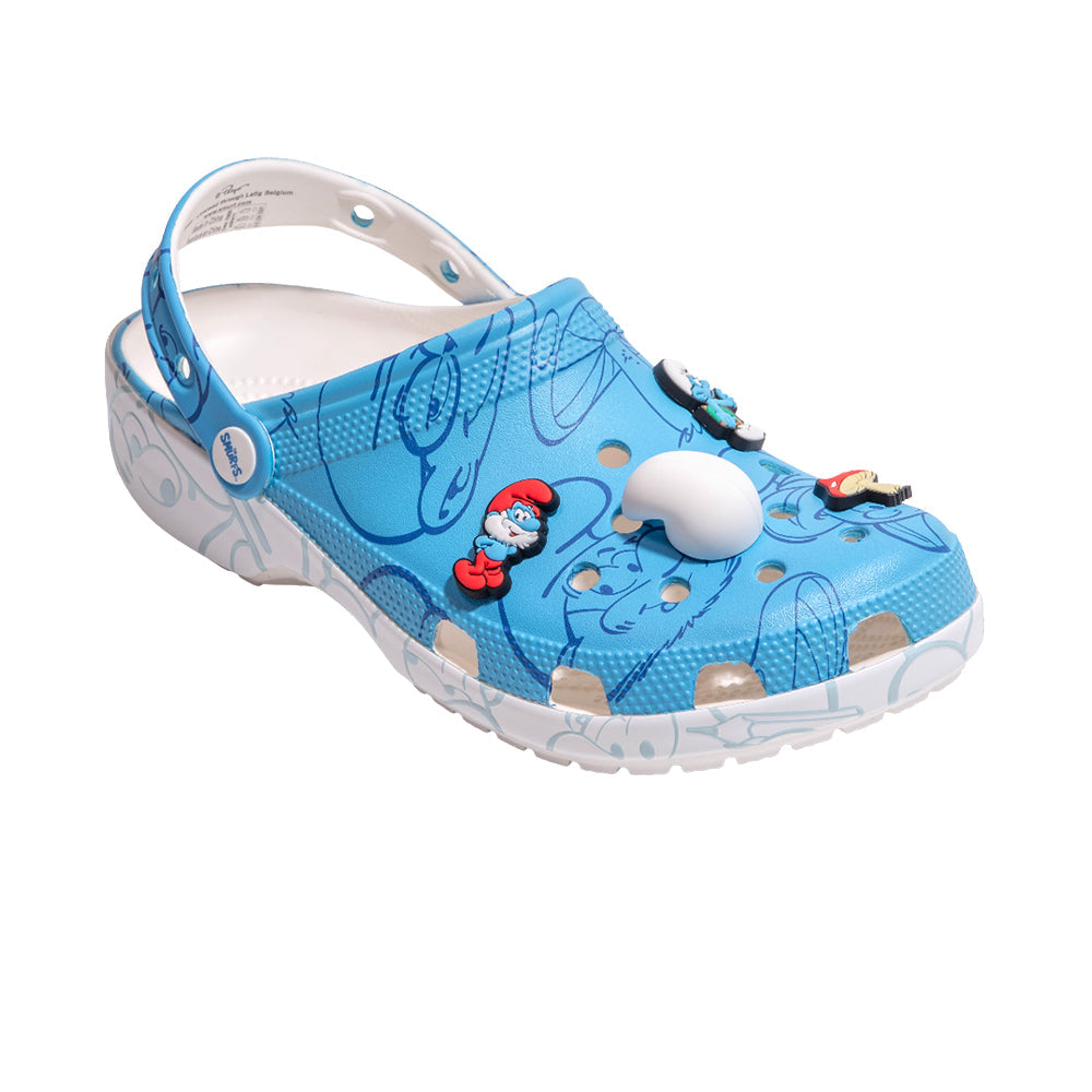 CROCS Smurfs Classic Clog Unisex Lifestyle Shoes - Supersports Thailand