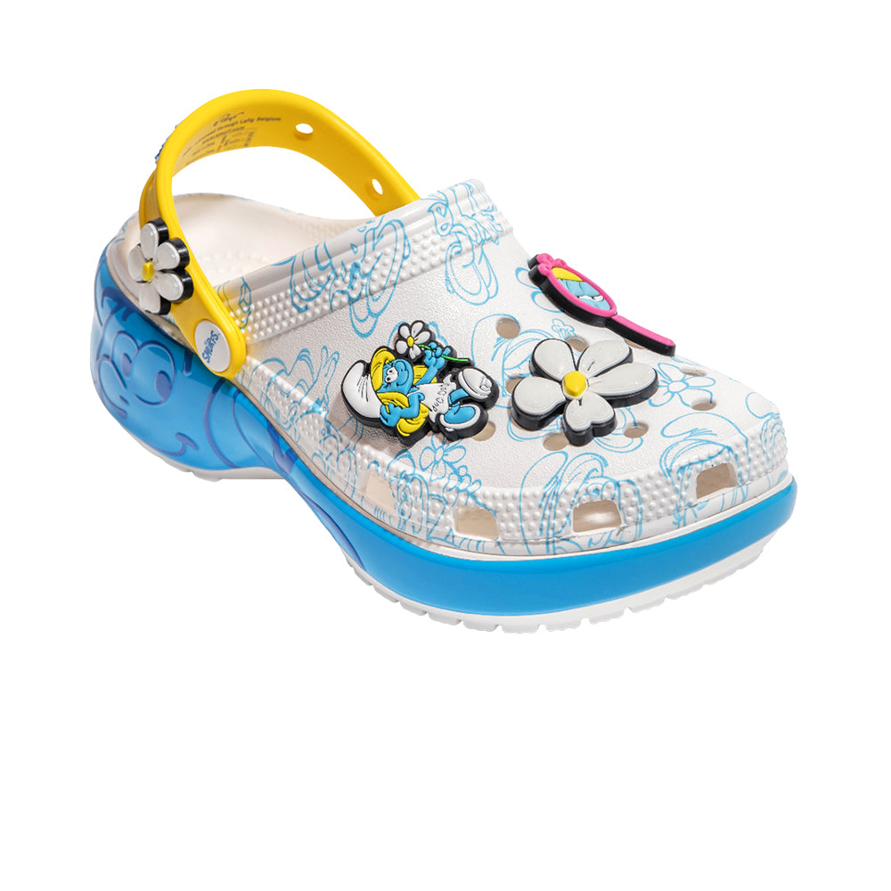 CROCS Smurfs Platform Clog Women's Casual Shoes