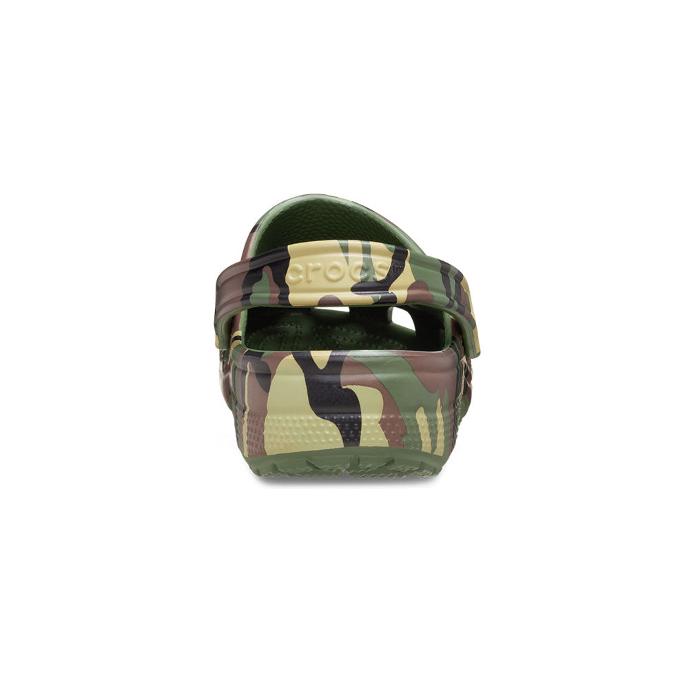 CROCS Camouflage Classic Clog รองเท้าลำลองผู้ใหญ่