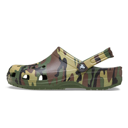 CROCS Camouflage Classic Clog รองเท้าลำลองผู้ใหญ่
