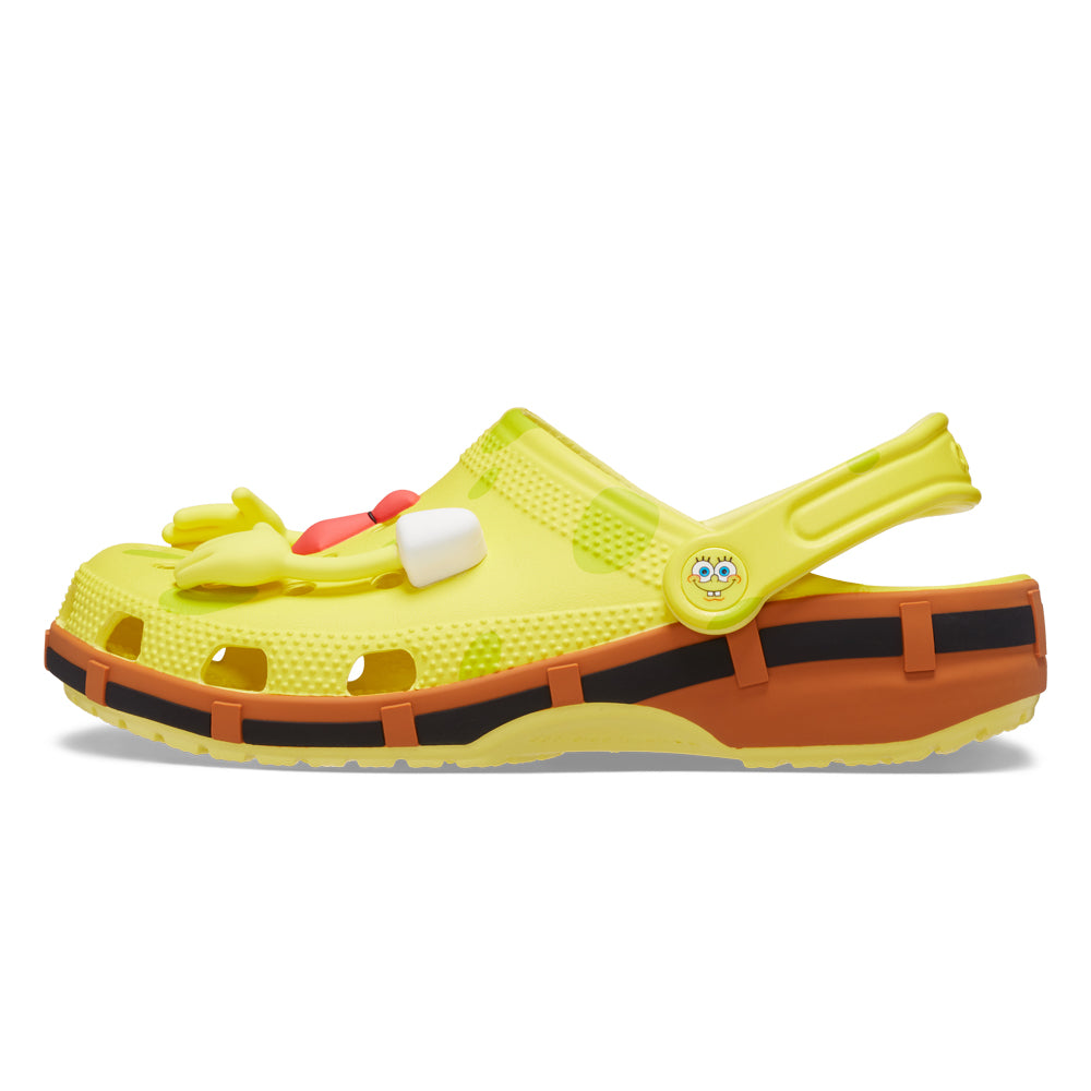 CROCS SpongeBob Classsic Clog Unisex Lifestyle Shoes - Supersports Thailand