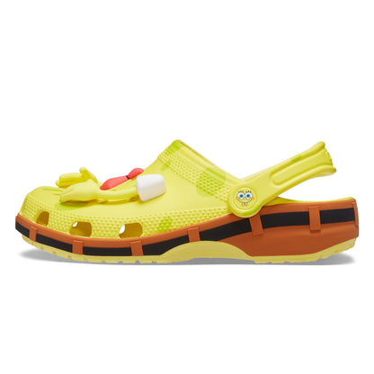 CROCS SpongeBob Classsic Clog Unisex Lifestyle Shoes - Supersports Thailand