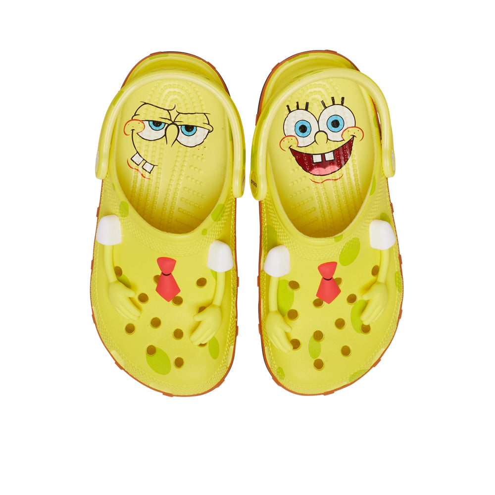 CROCS SpongeBob Classsic Clog Unisex Lifestyle Shoes - Supersports Thailand