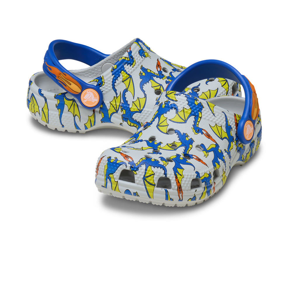 CROCS Classic Dragon Graphic Clog Toddler Kids Lifestyle Shoes - Supersports Thailand Supersports Thailand