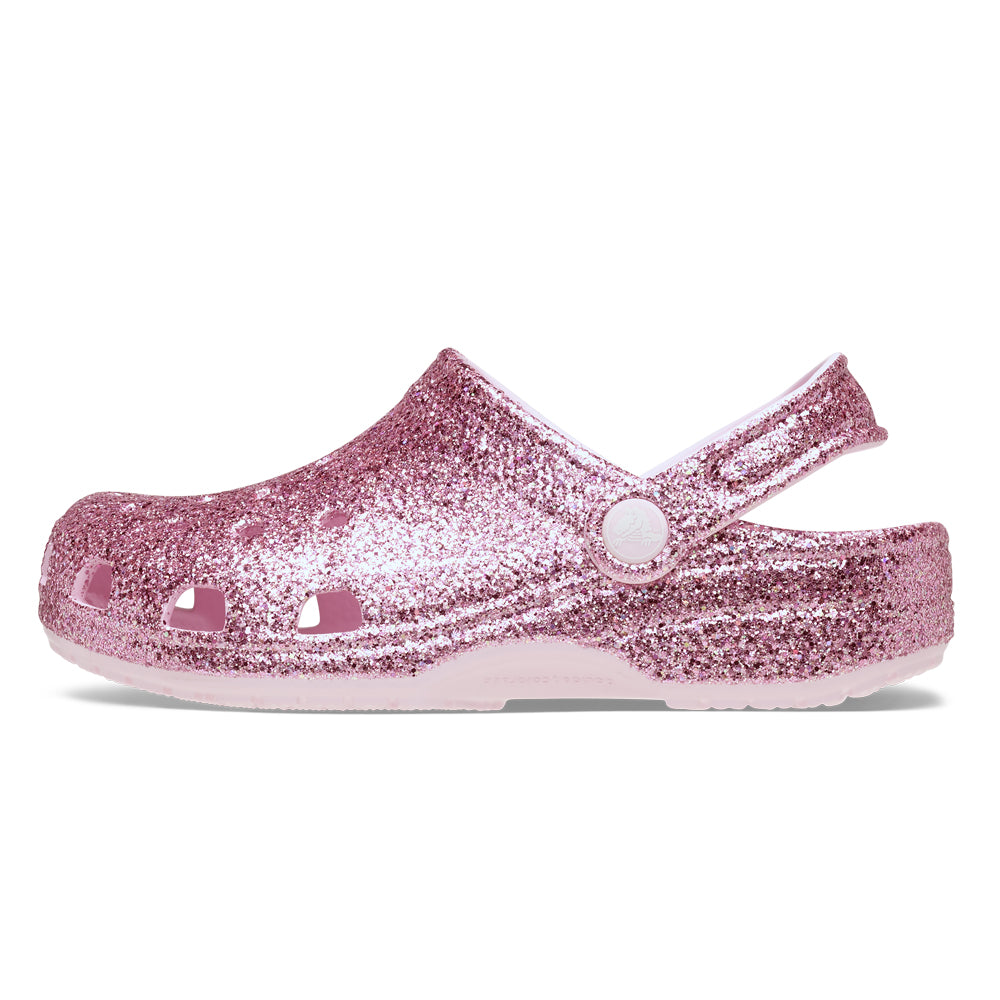 CROCS Classic Glitter Clog Kids Lifestyle Shoes - Supersports Thailand Supersports Thailand