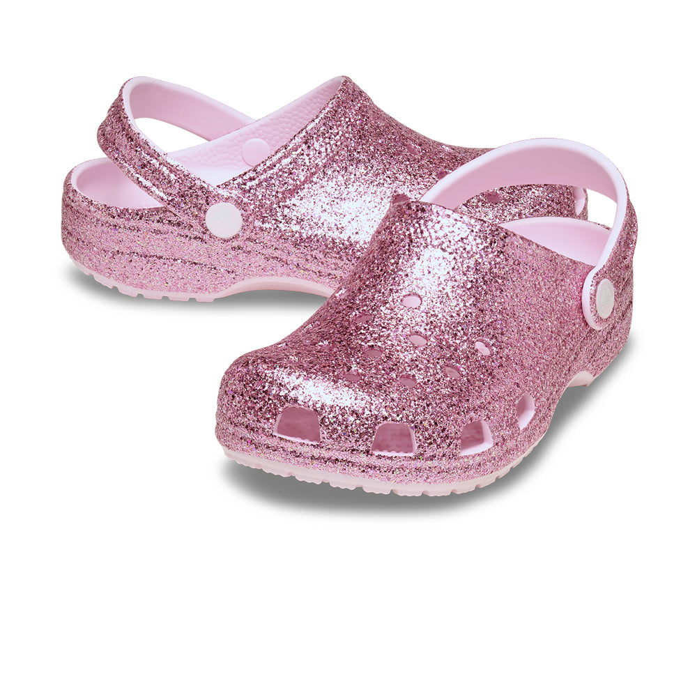 CROCS Classic Glitter Clog Kids Lifestyle Shoes - Supersports Thailand