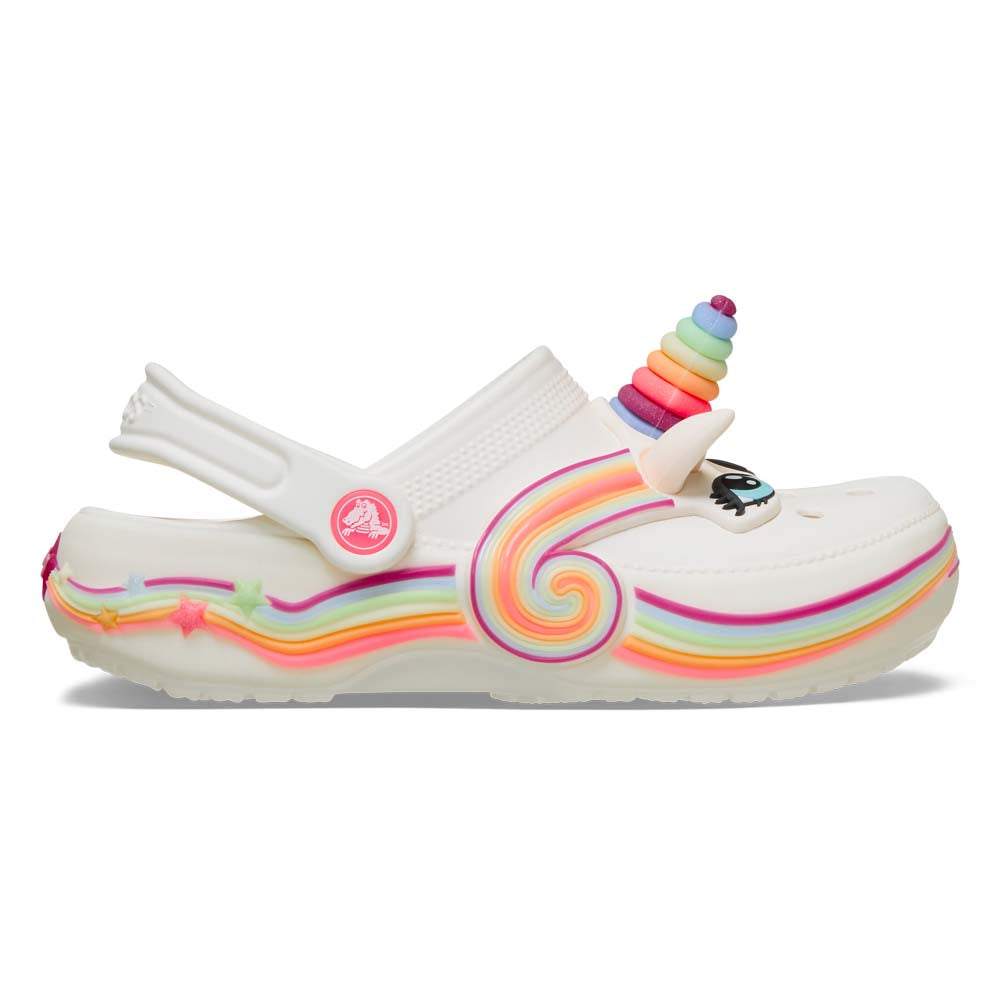 CROCS Classic IAM Unicorn-Lights Clog Kids Lifestyle Shoes - Supersports Thailand Supersports Thailand