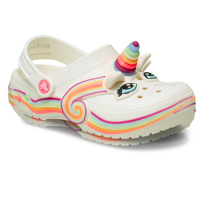 CROCS Classic IAM Unicorn-Lights Clog Kids Lifestyle Shoes - Supersports Thailand