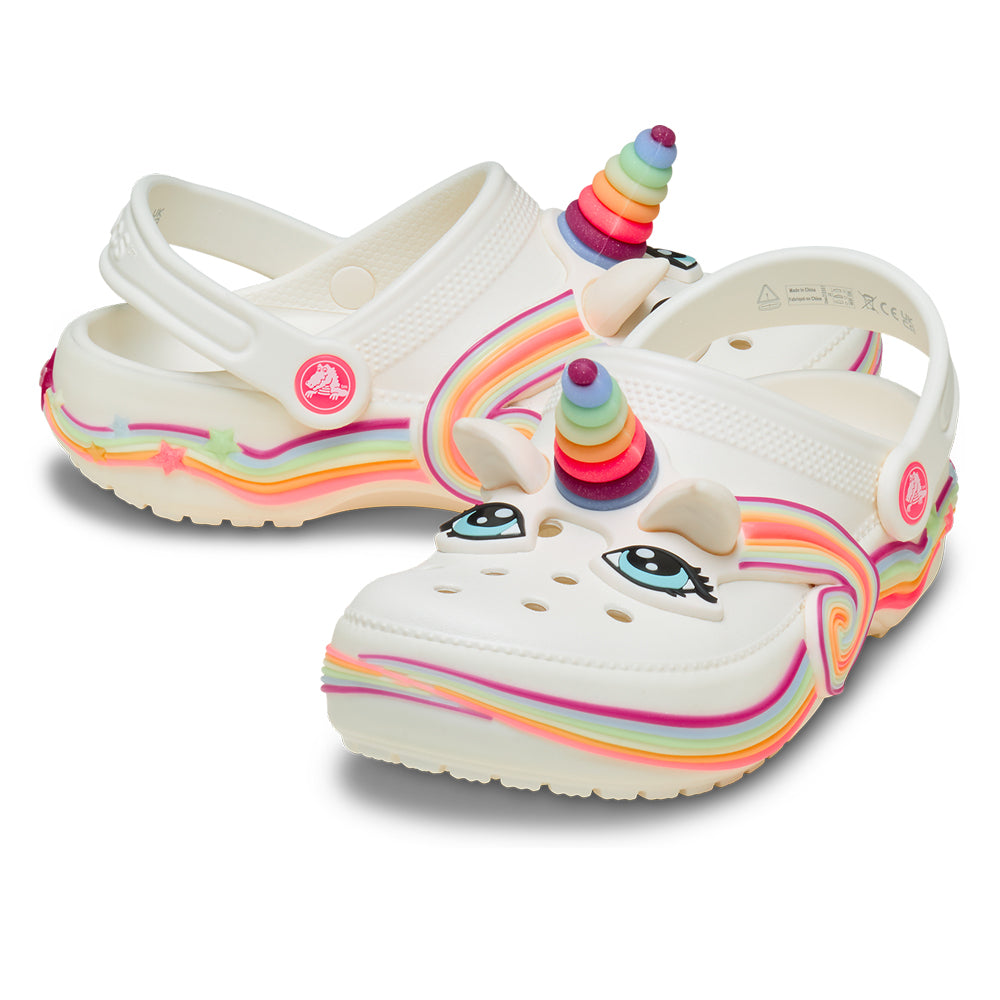 CROCS Classic IAM Unicorn-Lights Clog Kids Lifestyle Shoes - Supersports Thailand