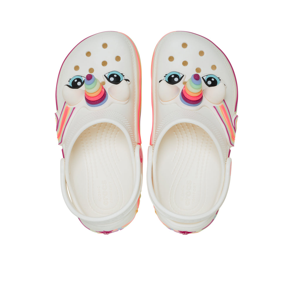 CROCS Classic IAM Unicorn-Lights Clog Kids Lifestyle Shoes - Supersports Thailand Supersports Thailand