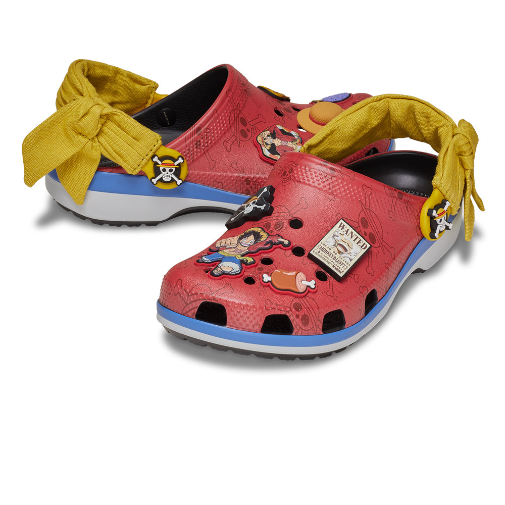 CROCS One Piece Luffy Classic Clog Toddler Kids Lifestyle Shoes - Supersports Thailand Supersports Thailand