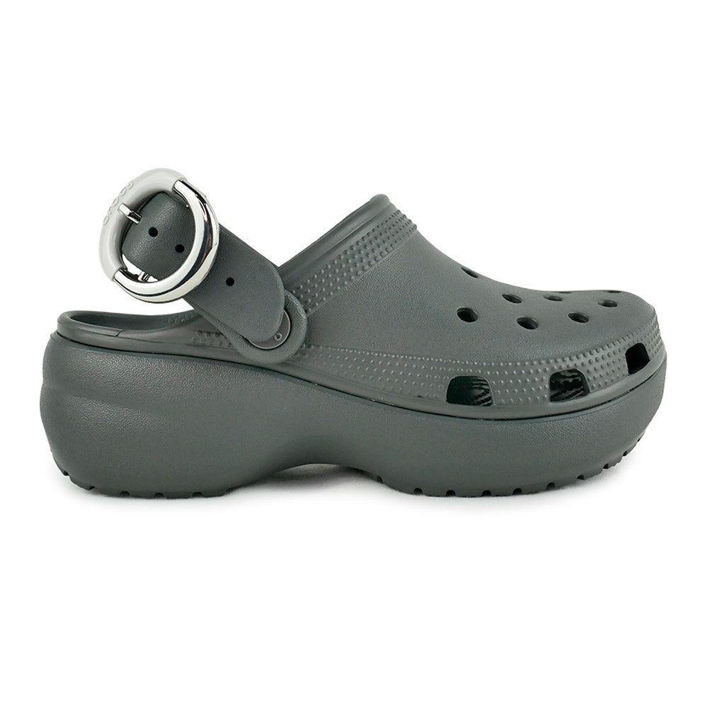 CROCS Classic Platform Dipped Buckle Clog Women's Lifestyle Shoes - Supersports Thailand Supersports Thailand