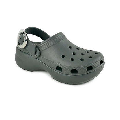 CROCS Classic Platform Dipped Buckle Clog Women's Lifestyle Shoes - Supersports Thailand