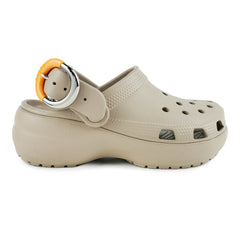 CROCS Classic Platform Dipped Buckle Clog รองเท้าลำลองผู้หญิง
