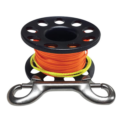 Deep Blue Finger Reel Aluminium 30m - 1