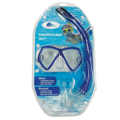 Deep Blue Mako Snorkeling Set Blue Transparent - 1