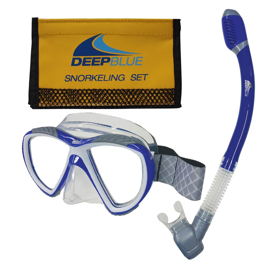 Deep Blue Orca Snorkeling Set Blue - 2 Supersports Thailand