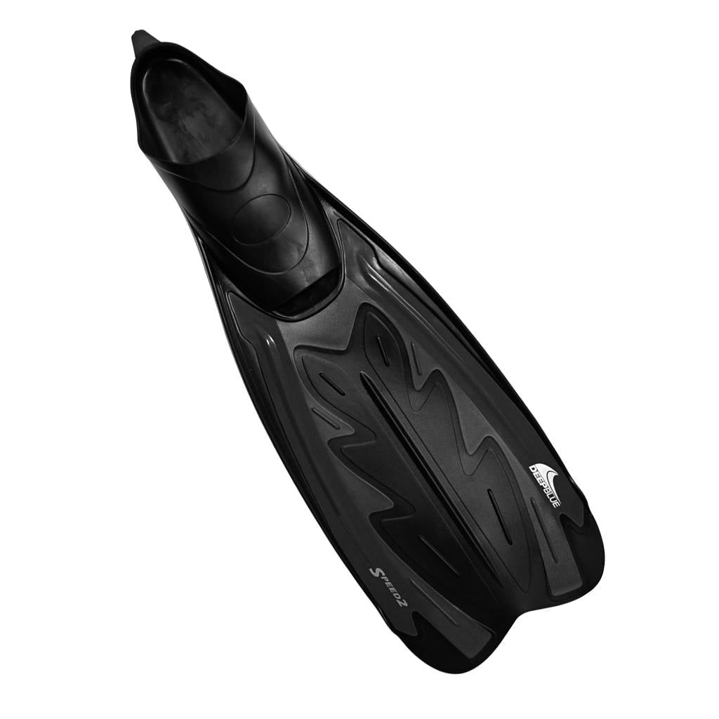 Deep Blue Speed 2 Fins Black - 1 Supersports Thailand