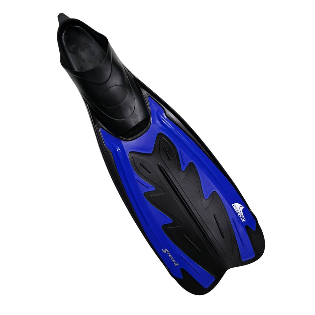 Deep Blue Speed 2 Fins Blue - 1 Supersports Thailand