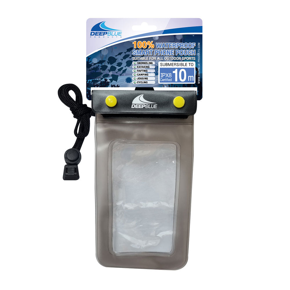 Deep Blue Waterproof Smart Phone Pouch - 2