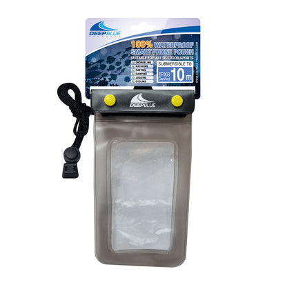 Deep Blue Waterproof Smart Phone Pouch - 2