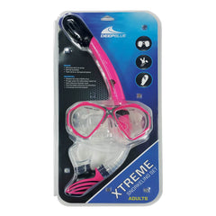 Deep Blue Xtreme Snorkeling Set Pink - 1