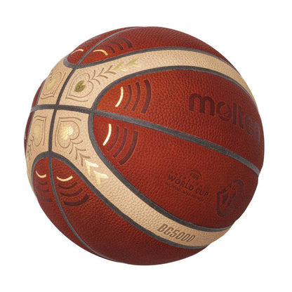 MOLTEN บาสเก็ตบอล หนังแท้ B7G5000-M3P World Cup เบอร์ 7 FIBA Approved - 3