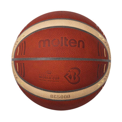 MOLTEN บาสเก็ตบอล หนังแท้ B7G5000-M3P World Cup เบอร์ 7 FIBA Approved - 1
