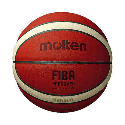 MOLTEN บาสเก็ตบอล หนังแท้ B7G5000 เบอร์ 7 FIBA Approved - 1