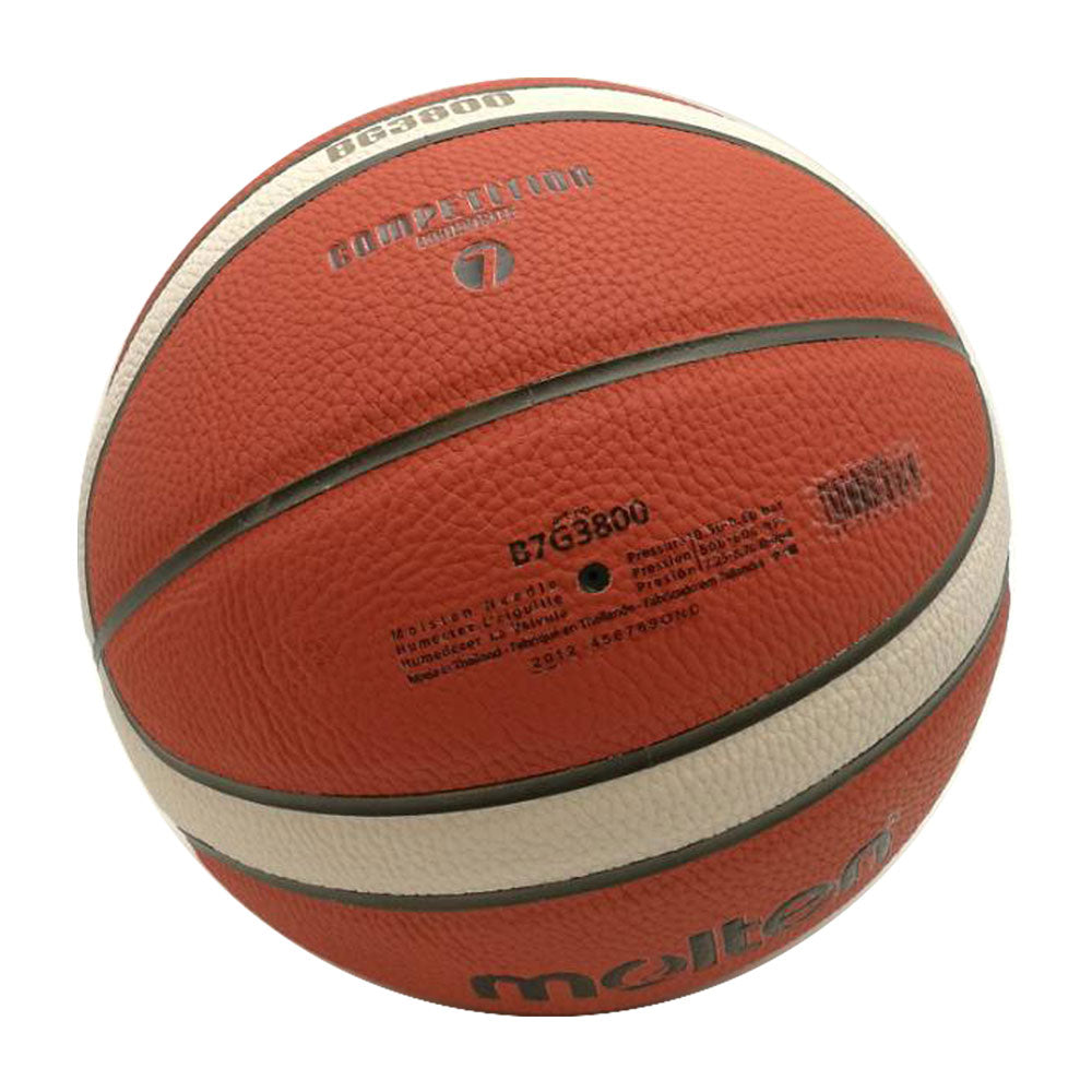 MOLTEN บาสเก็ตบอล หนัง PU B7G3800 เบอร์ 7 FIBA Approved. - 5 Supersports Thailand