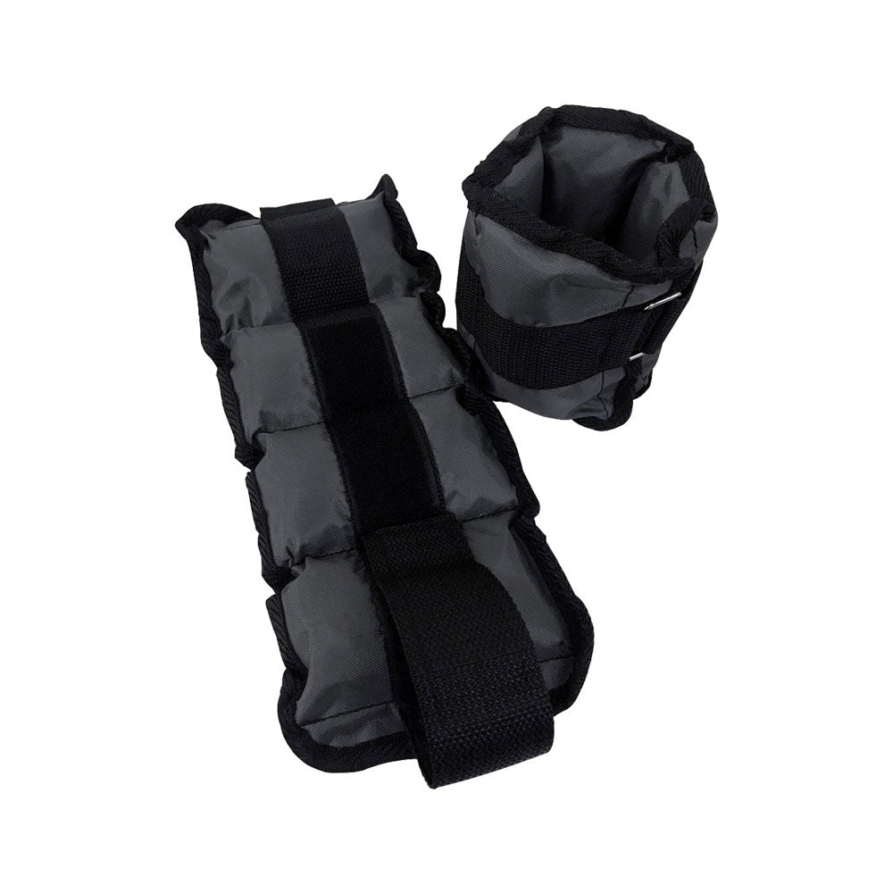 EXERCISE ถุงทรายข้อเท้า/ข้อมือ ขนาดน้ำหนัก 2กก./คู่ AB3744-2 ผ้าร่ม สีเทา - 1