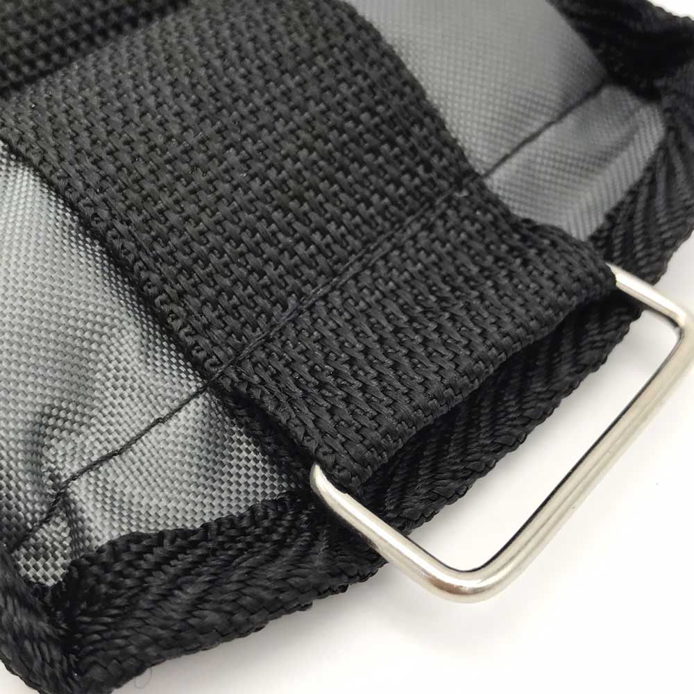 EXERCISE ถุงทรายข้อเท้า/ข้อมือ ขนาดน้ำหนัก 1กก./คู่ AB3744-1 ผ้าร่ม สีเทา - 2